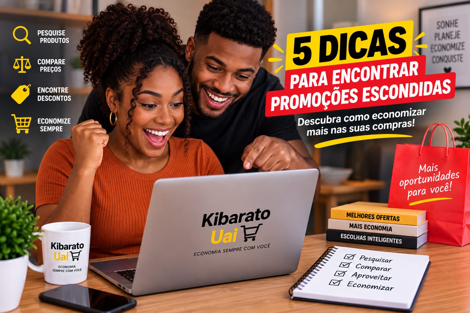Cinco dicas para encontrar promoções escondidas