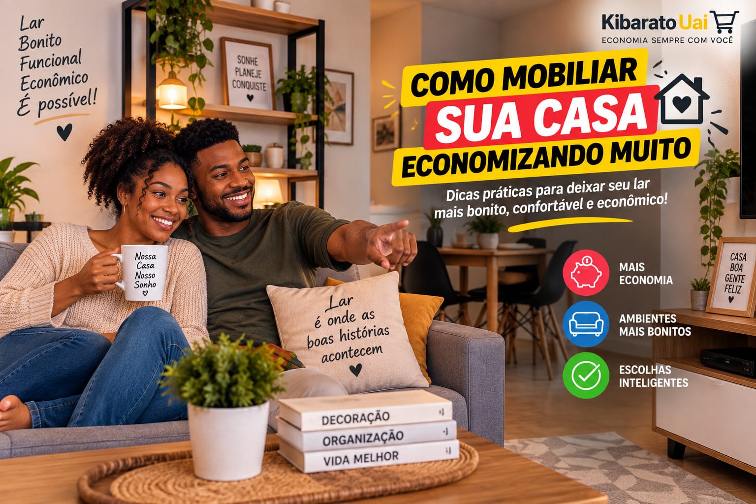Como mobiliar sua casa economizando muito