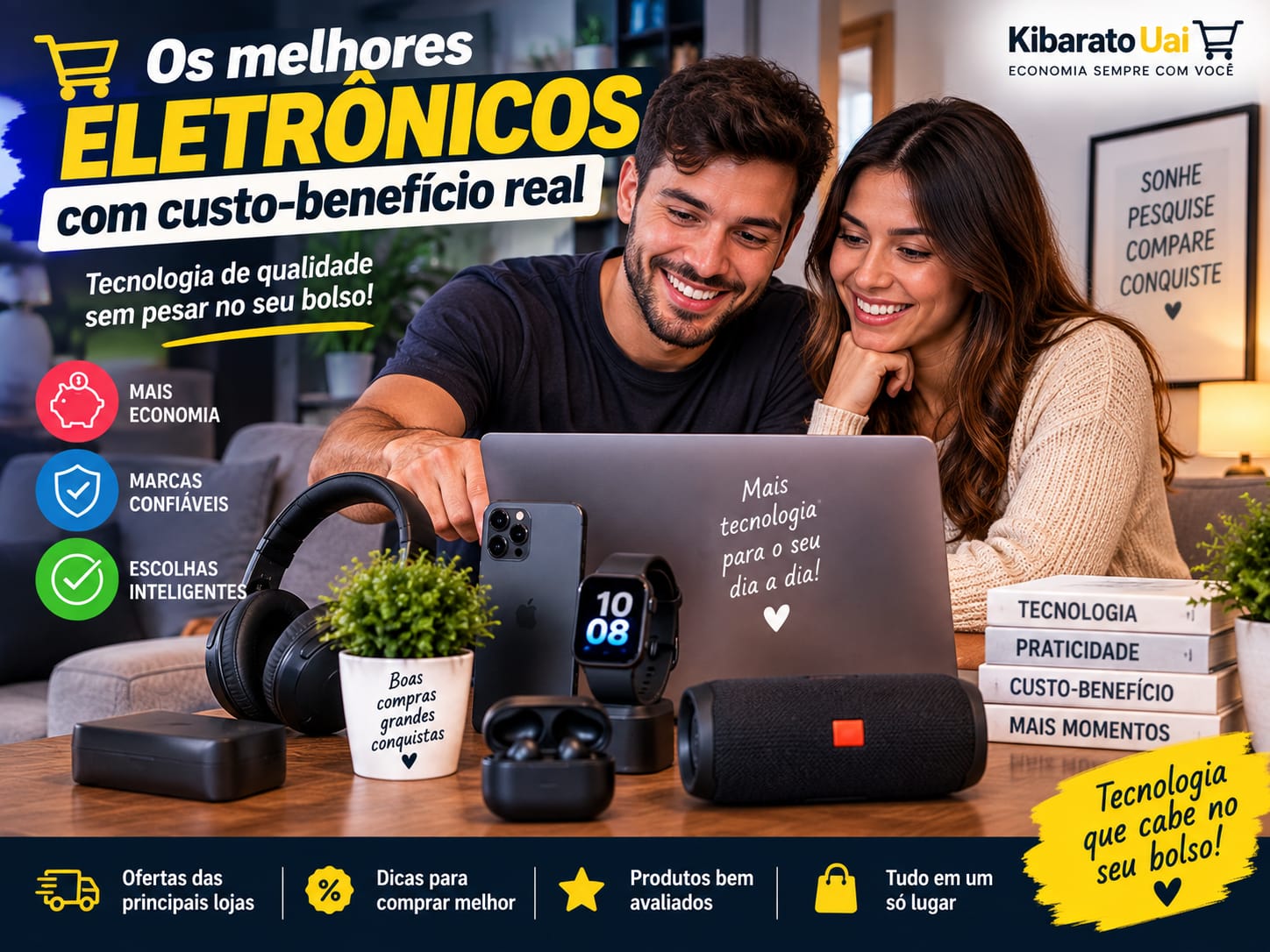 Os melhores eletrônicos com custo benefício real